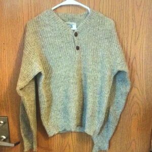 Cozy Knit Sweater with Button Detail